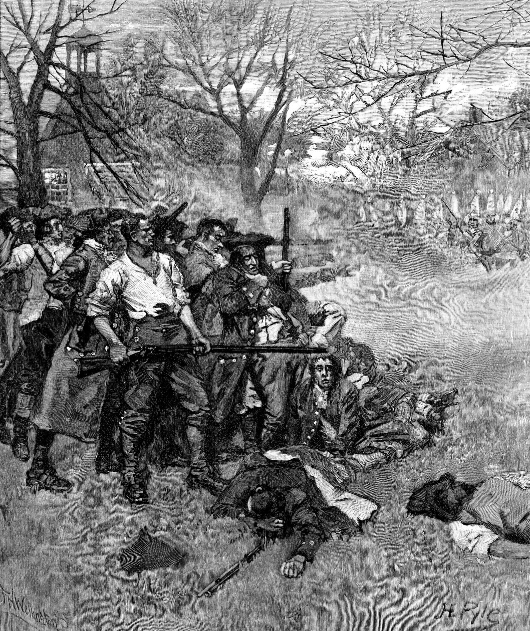 Amerikan vapaussota, 1775, 1875 tekijältä Unbekannt