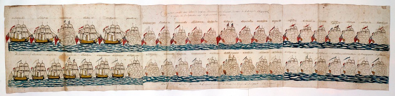 Amerikan vapaussota: Yorktownin taistelu, 1781 tekijältä Unbekannt