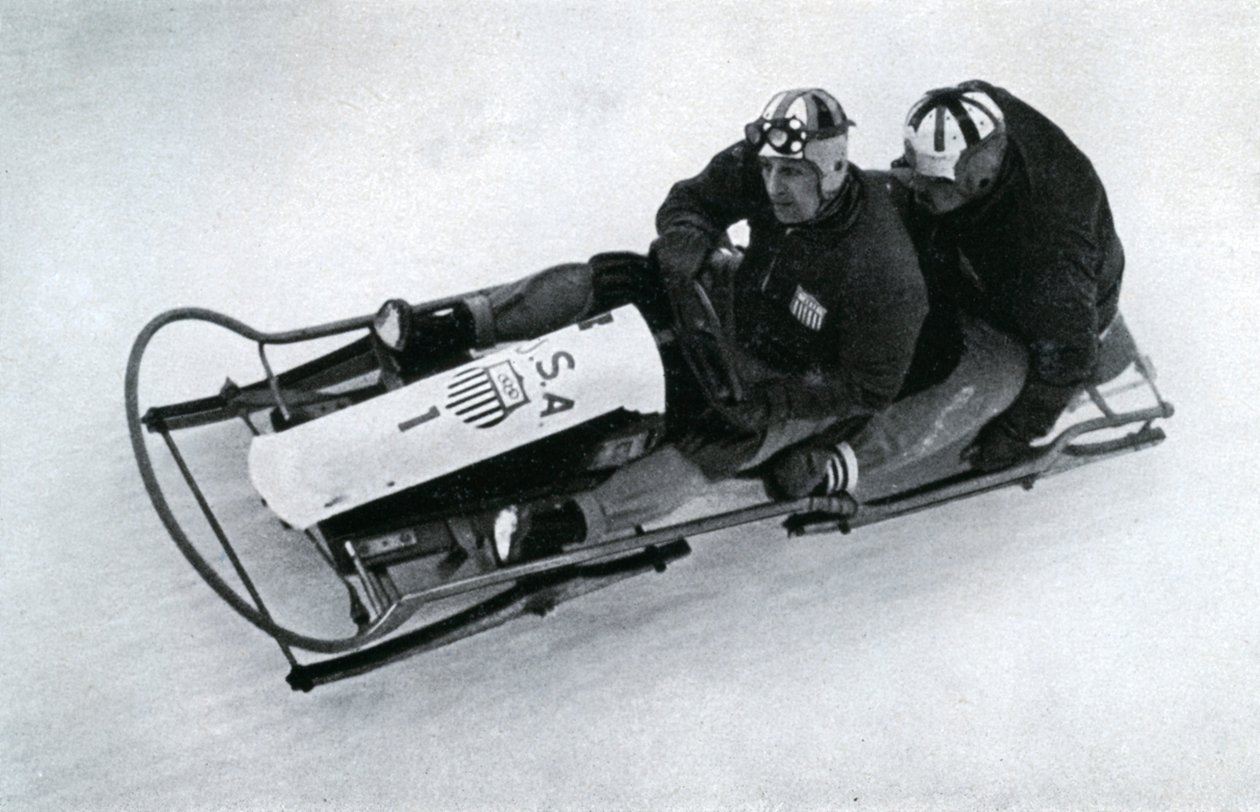 Amerikkalainen kahden miehen rattikelkkajoukkue, Saksan talviolympialaiset, 1936 tekijältä Unbekannt