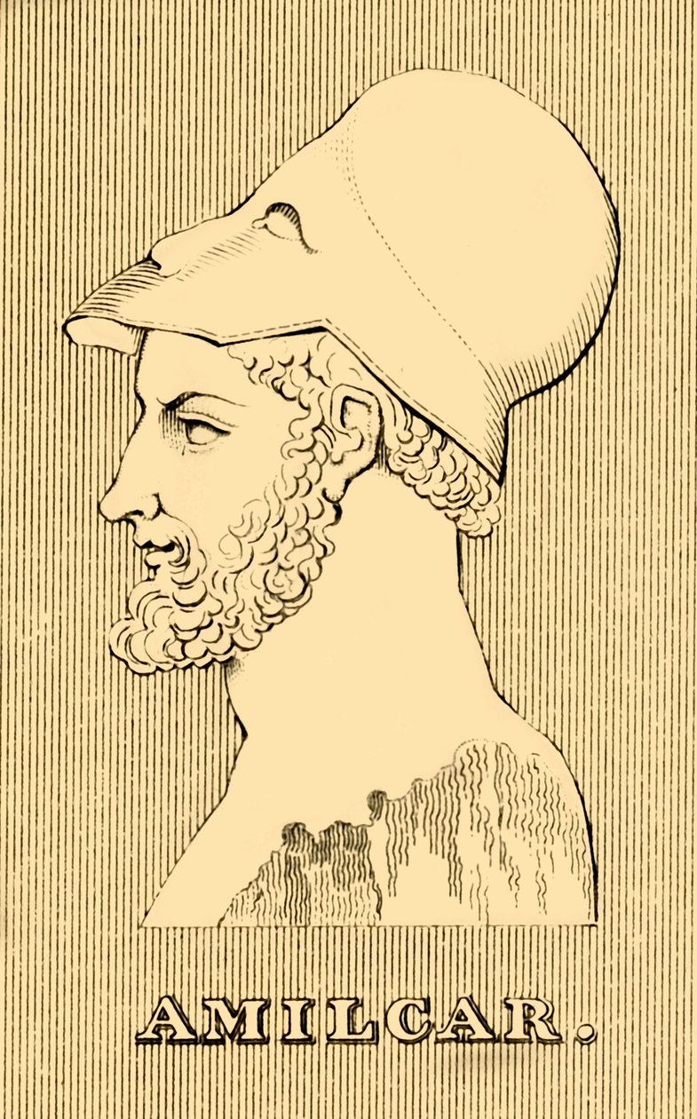 Amilgar, 275-228 eKr., 1830. tekijältä Unbekannt