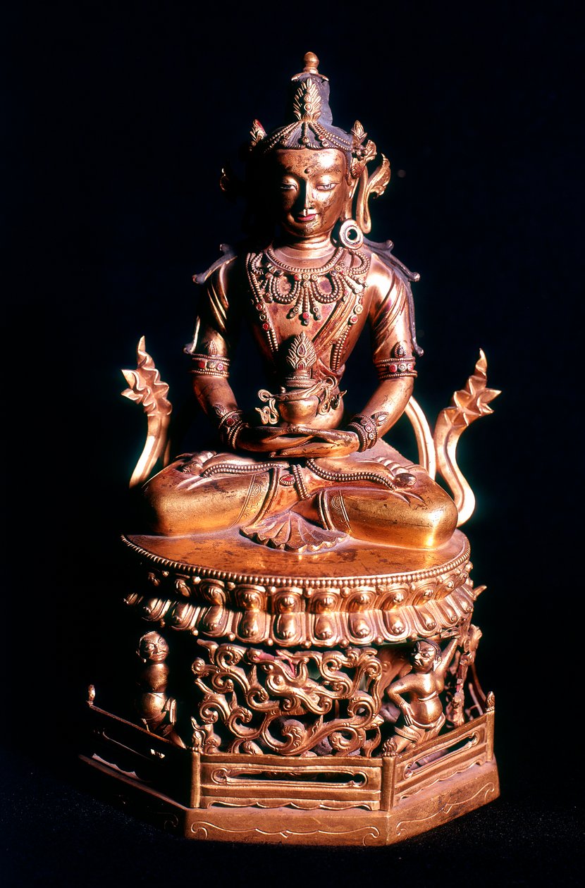 Amitabha Buddha, 1700-luku tekijältä Unbekannt