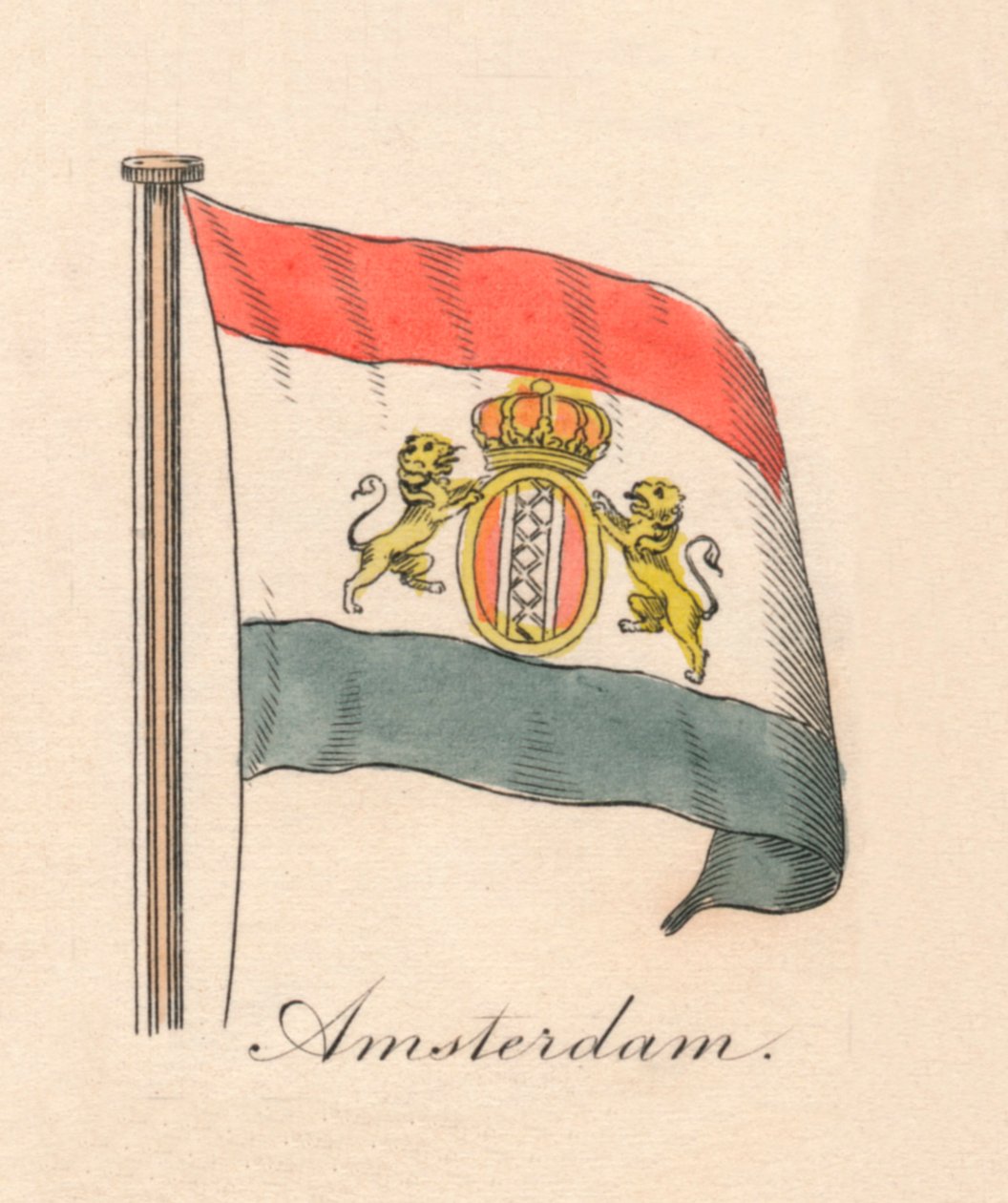 Amsterdam, 1838 tekijältä Unbekannt