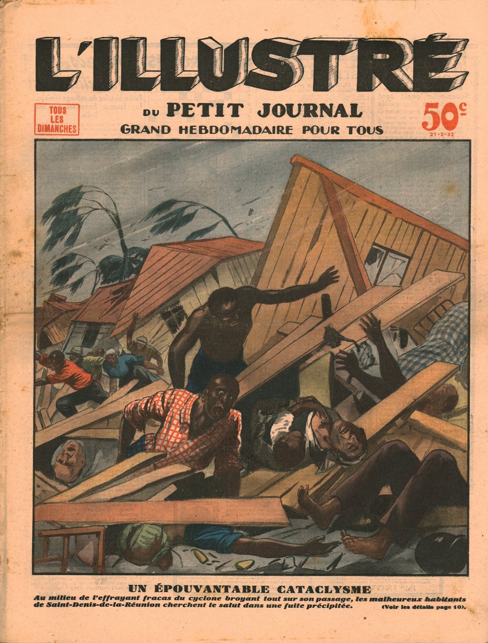 Kauhistuttava kataklysmi, 1932. tekijältä Unbekannt