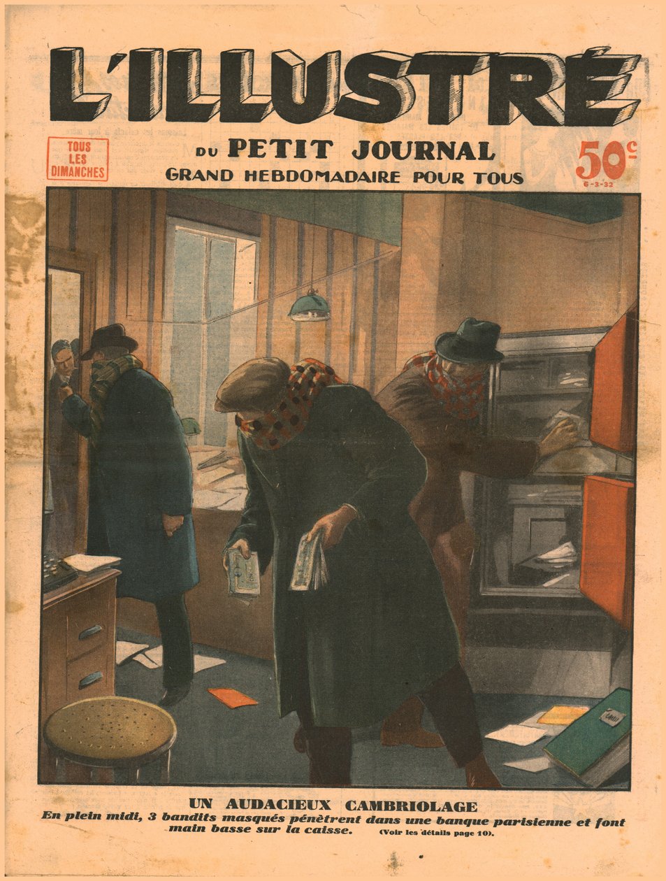 Rohkea murto, 1932. tekijältä Unbekannt