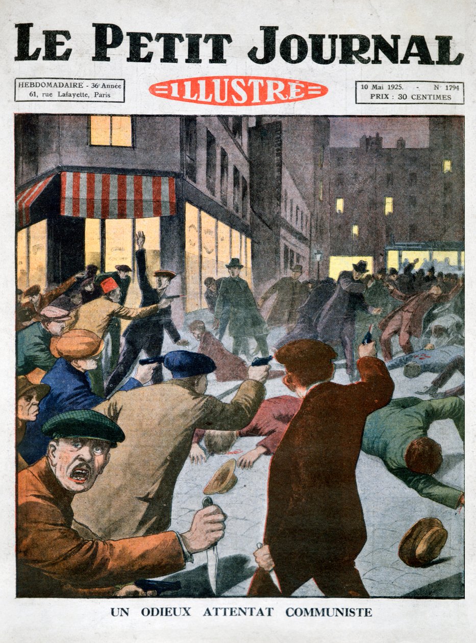 Inhottava kommunistihyökkäys, 1925 tekijältä Unbekannt