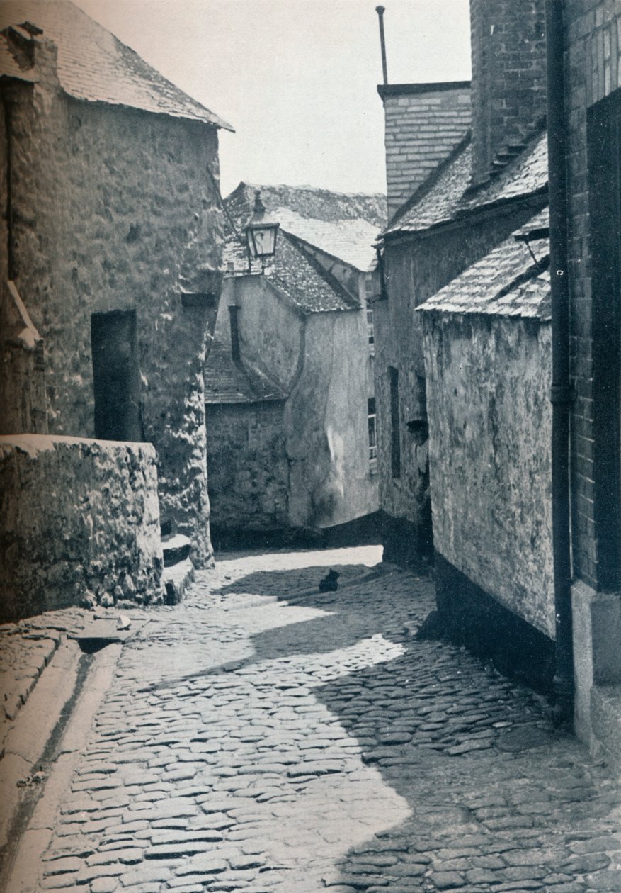 Vanha osa St Ivesistä Cornwallissa, suunniteltu slummien raivausalueeksi, 1935 tekijältä Unbekannt