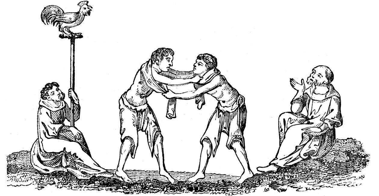 Muinainen paini, 1833 tekijältä Unbekannt