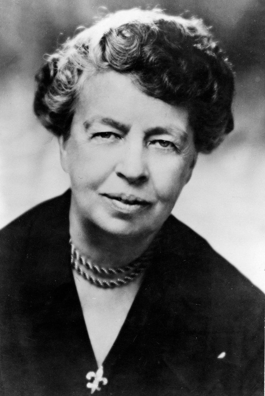 Anna Eleanor Roosevelt 1884-1962 amerikkalainen humanitaarinen avustaja tekijältä Unbekannt