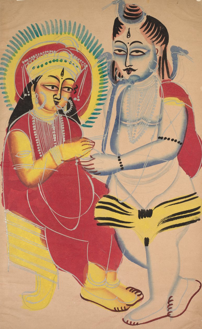 Annapurna ja Shiva, tekijältä Unbekannt