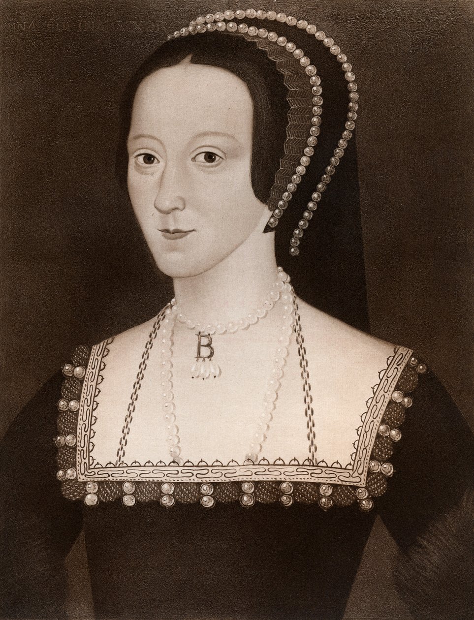 Anne Boleyn, c1532, 1902 tekijältä Unbekannt