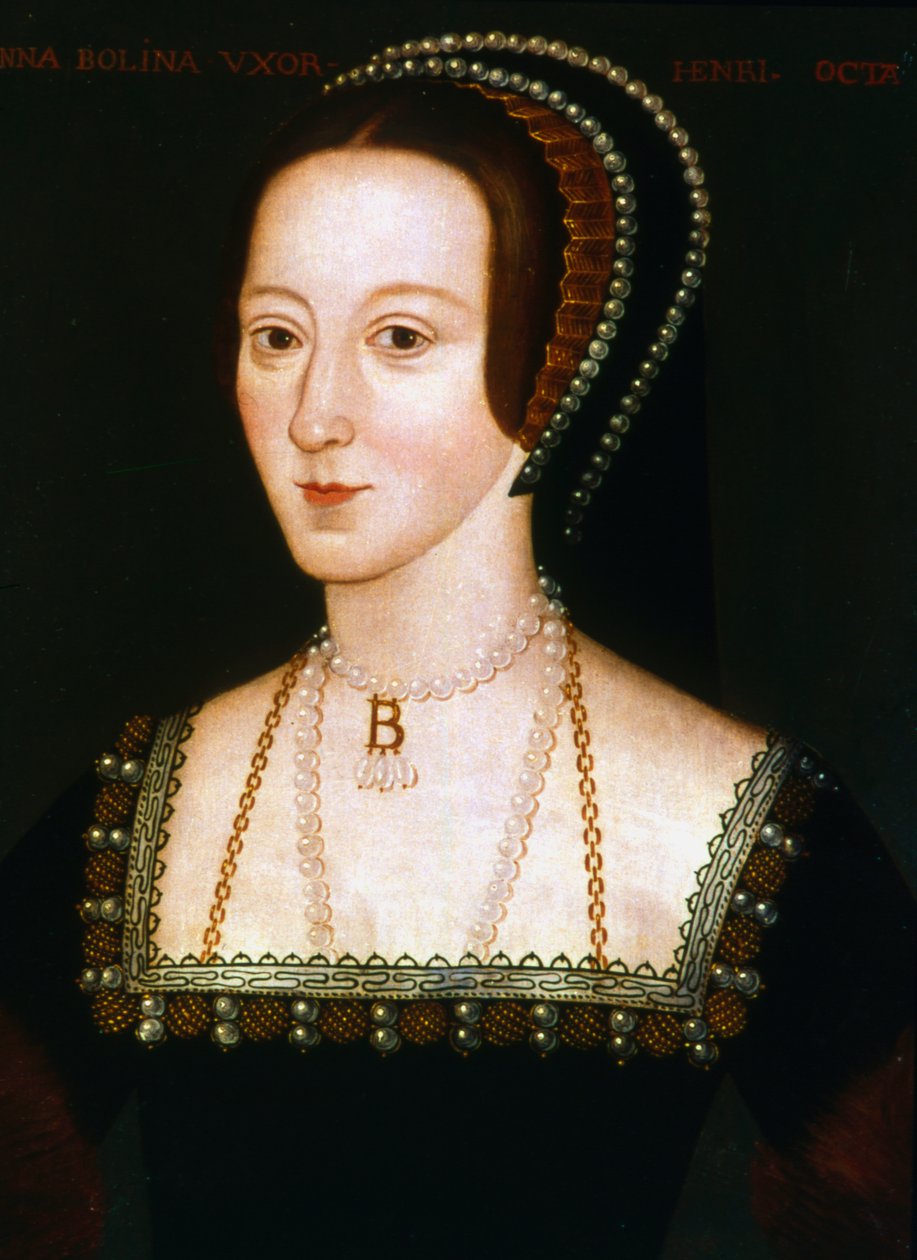 Anne Boleyn, Henry VIII:n toinen vaimo, 1520-1536 tekijältä Unbekannt