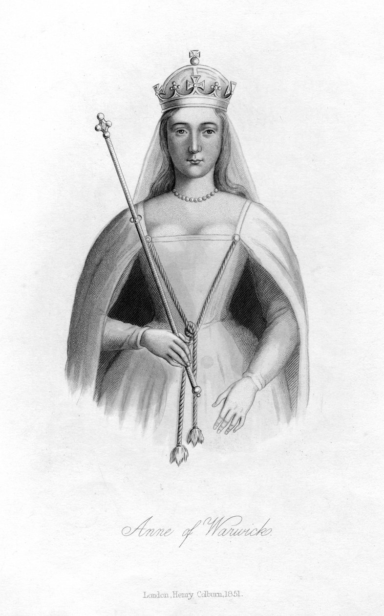 Anne Neville, Warwickin kreivitär, 1851 tekijältä Unbekannt