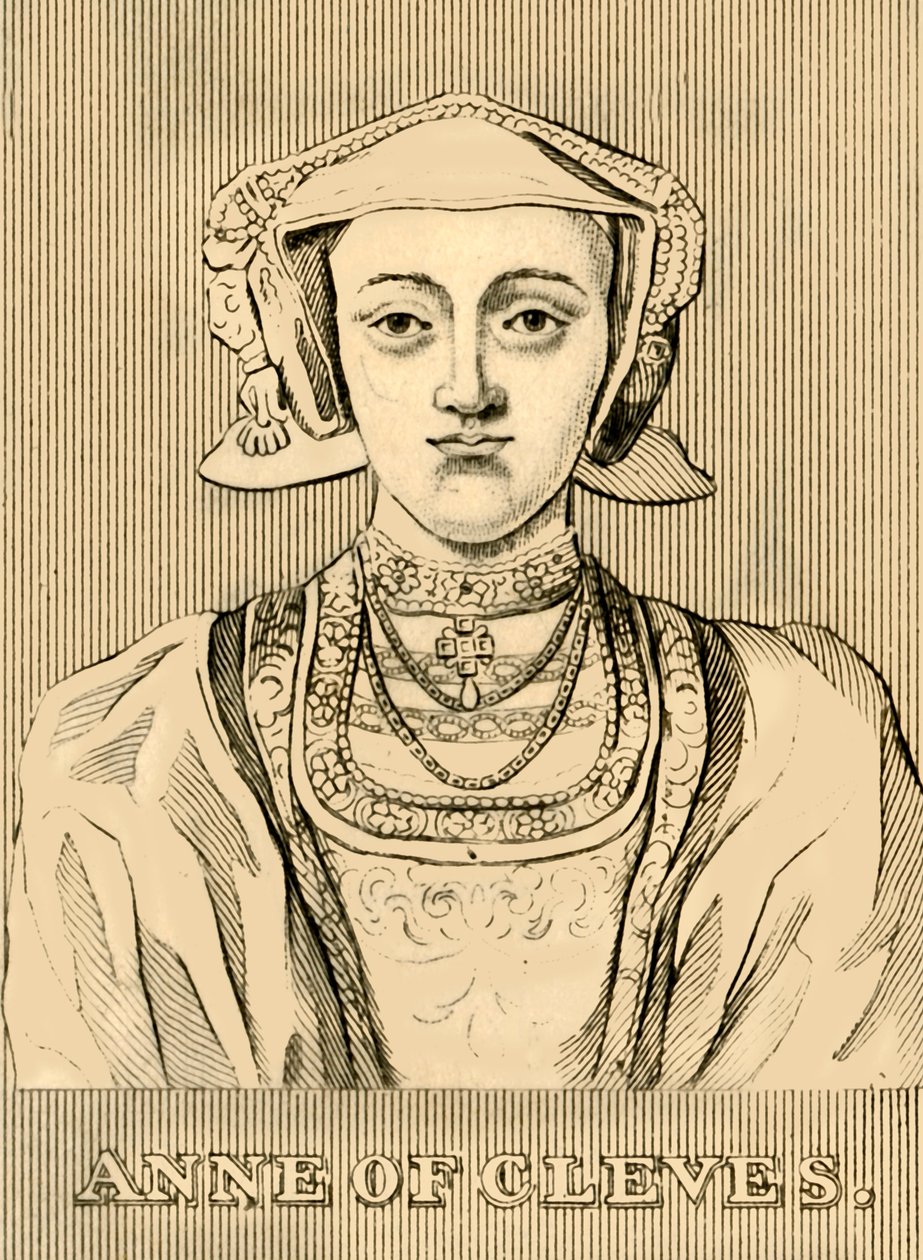 Anne of Cleves, 1515-1557, 1830. tekijältä Unbekannt