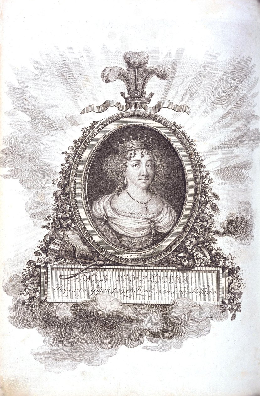 Kiovan Anna Anna Jaroslawna, Ranskan kuningatar, n. 1805-1810 tekijältä Unbekannt