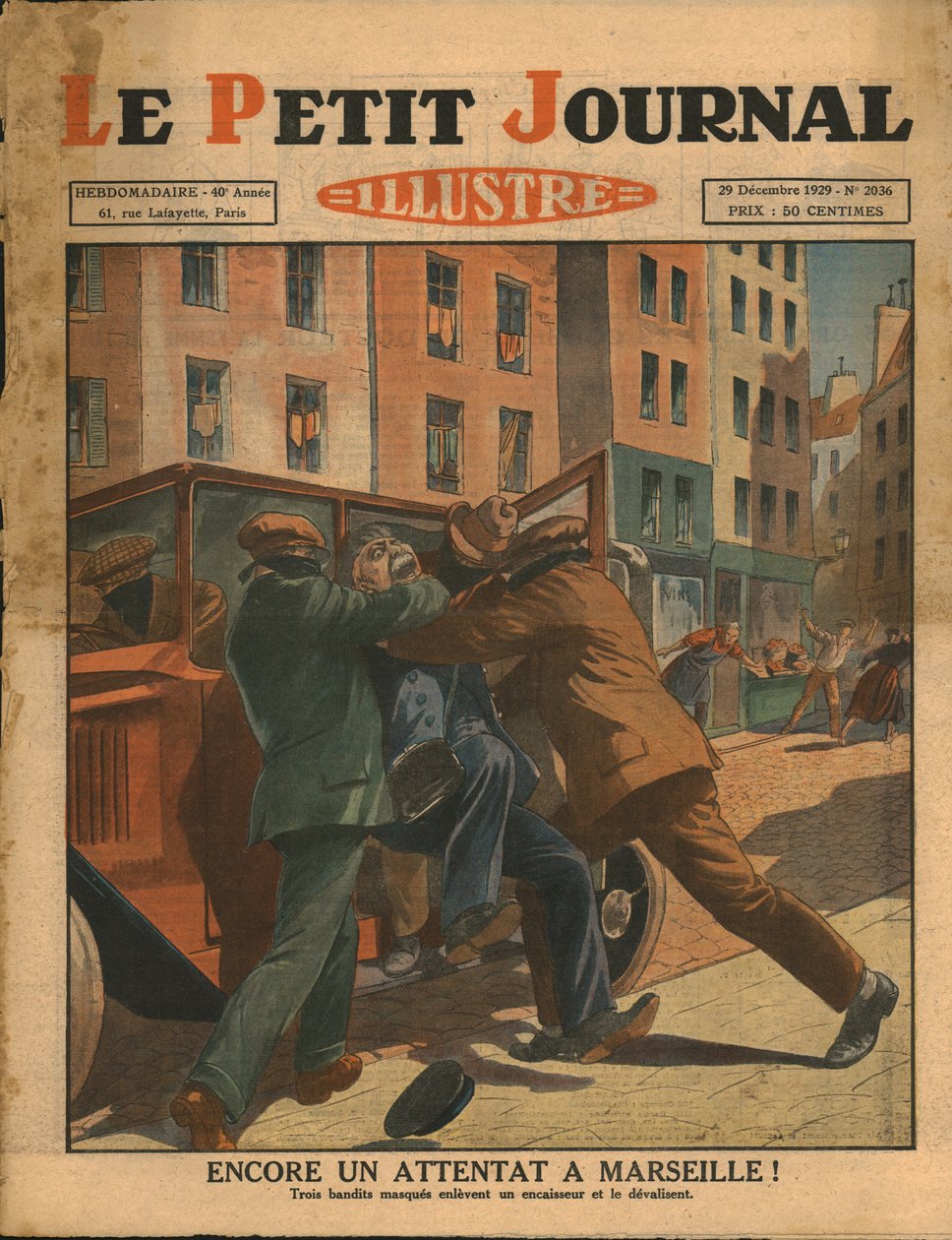 Toinen hyökkäys Marseillessa!, 1929. tekijältä Unbekannt