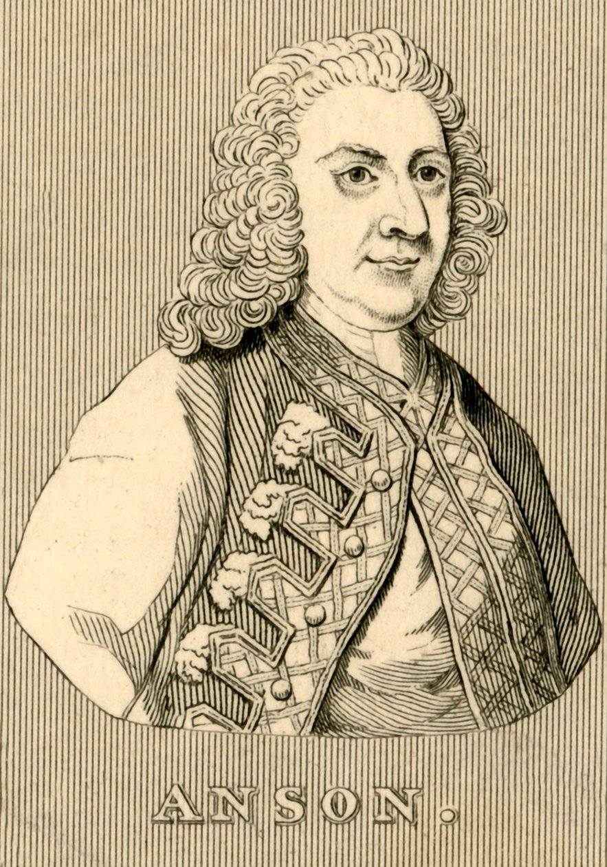 Anson, 1697-1762, 1830. tekijältä Unbekannt