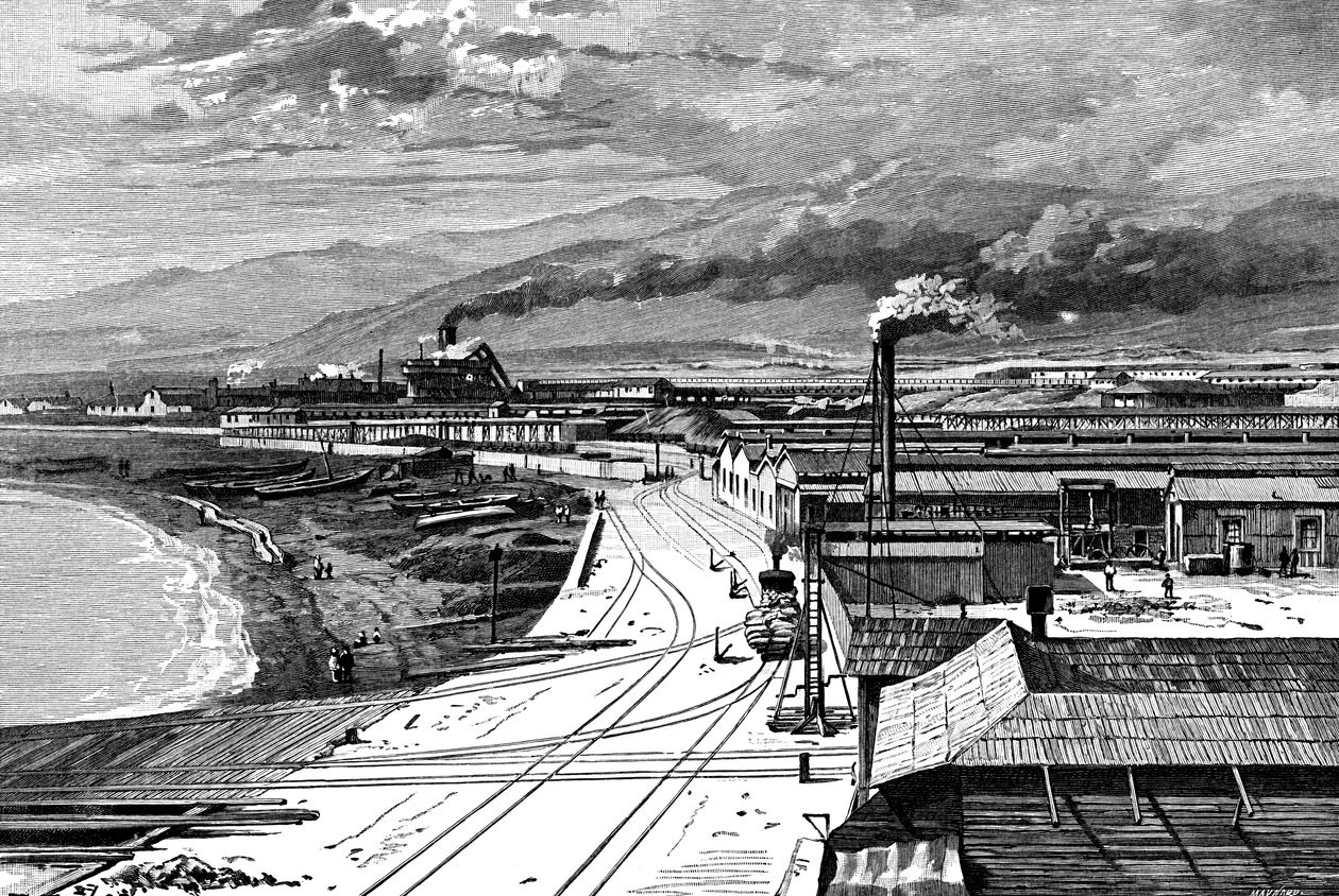 Antofagasta, Chile, 1895 tekijältä Unbekannt
