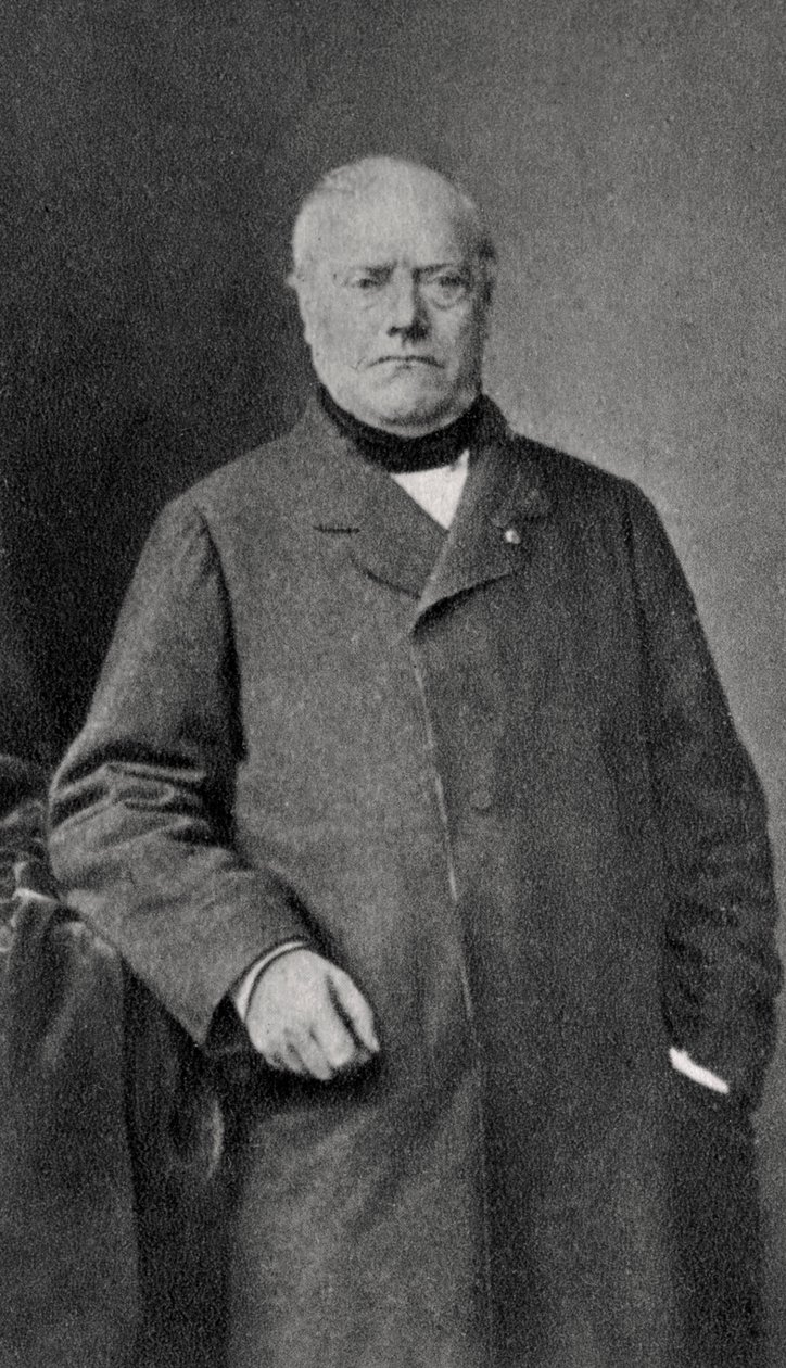 Antoine-Louis Barye, ranskalainen kuvanveistäjä, 1862 tekijältä Unbekannt