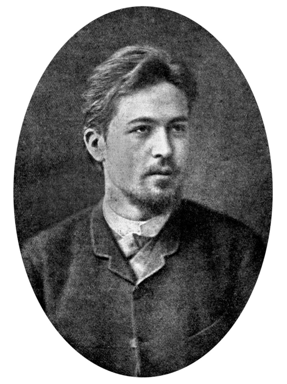 Anton Tšehov 1860-1904, venäläinen näytelmäkirjailija ja novellikirjailija, 1900-luvun alku tekijältä Unbekannt