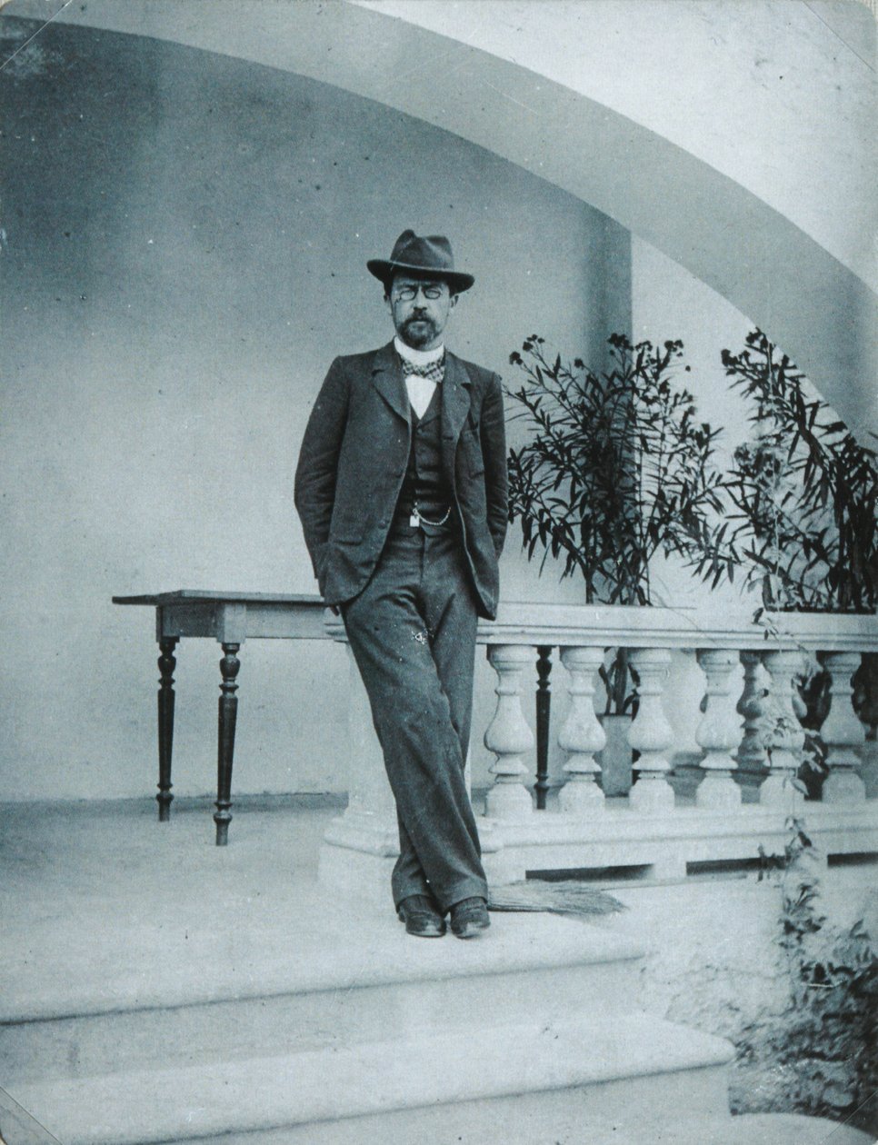 Anton Tšehov Jaltassa, 1899-1900 tekijältä Unbekannt