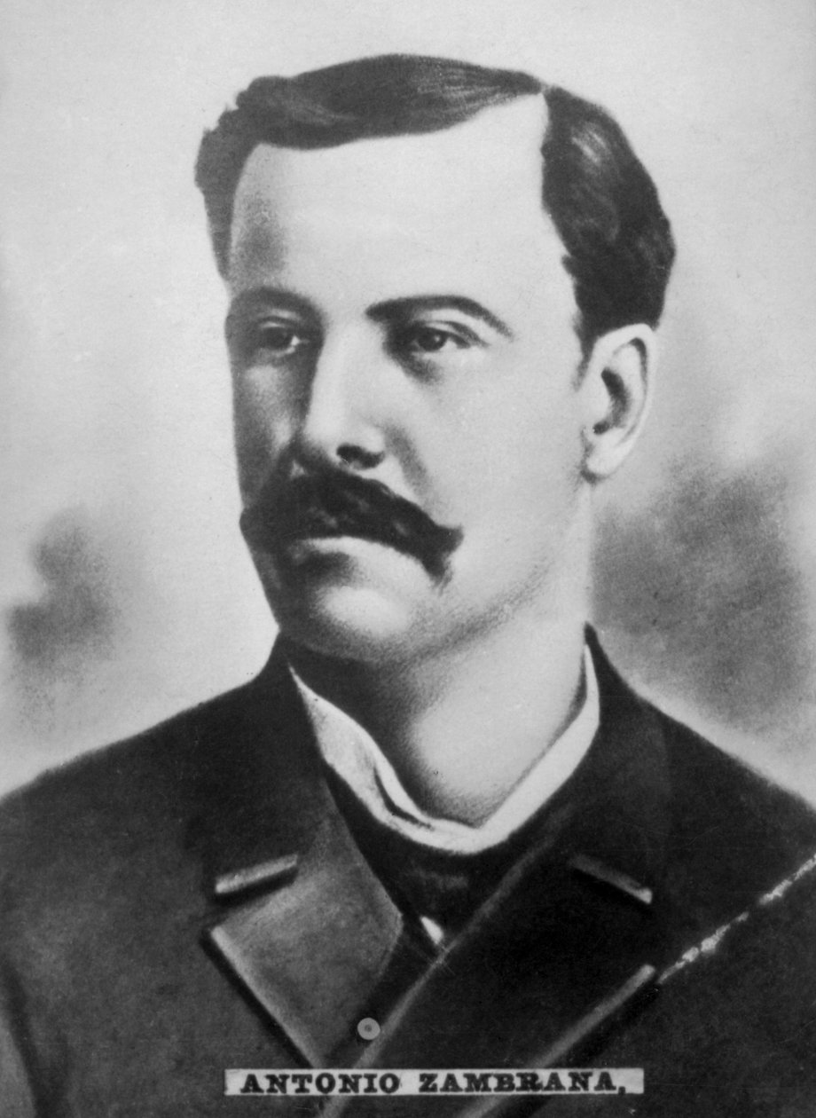 Antonio Zambrana, 1846-1922, 1920-luku tekijältä Unbekannt