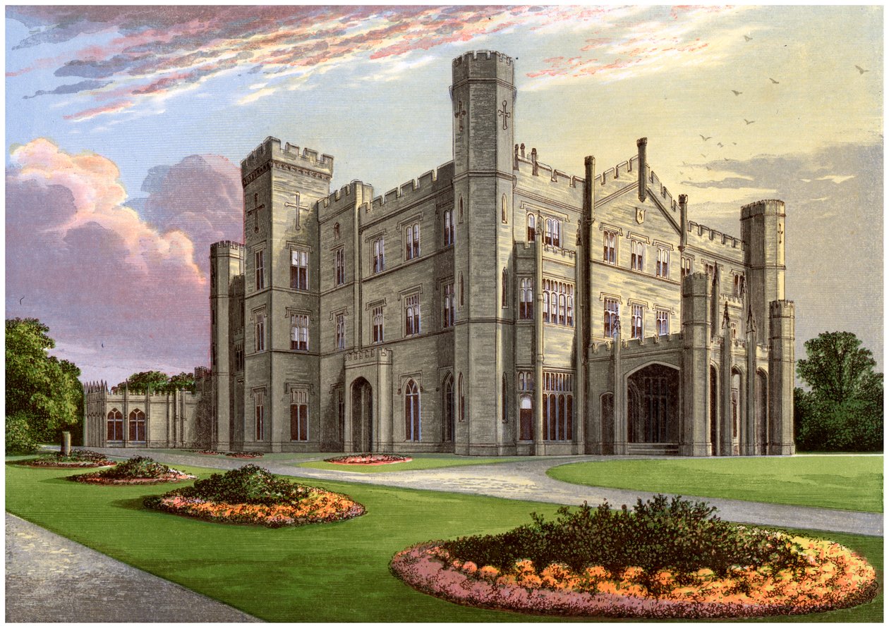 Apley Park, lähellä Bridgnorthia, Shropshire, Foster-perheen koti, c1880 tekijältä Unbekannt