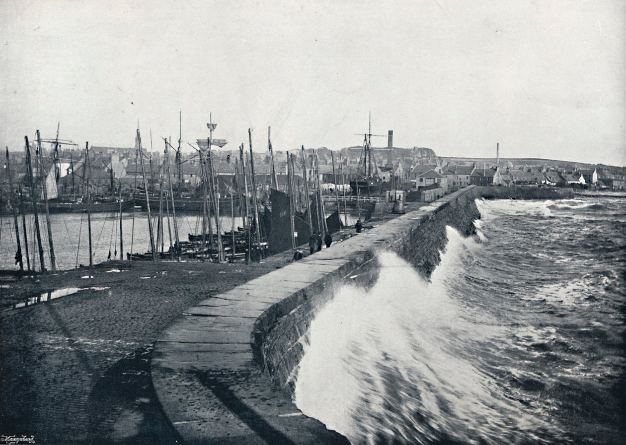 Arbroath - satamasta, 1895 tekijältä Unbekannt