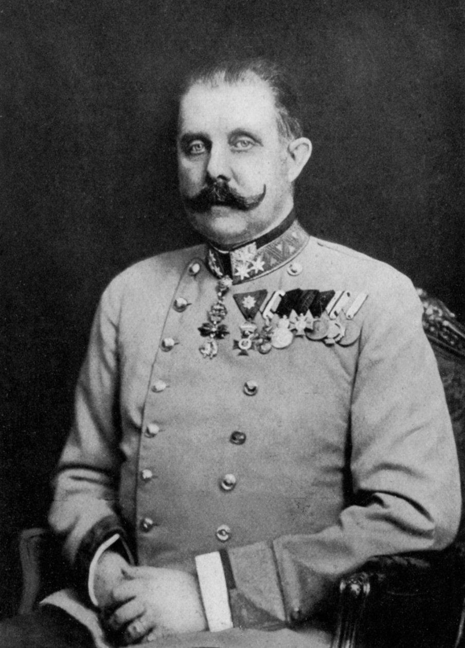 Itävallan arkkiherttua Franz Ferdinand, 1900-luvun alku tekijältä Unbekannt