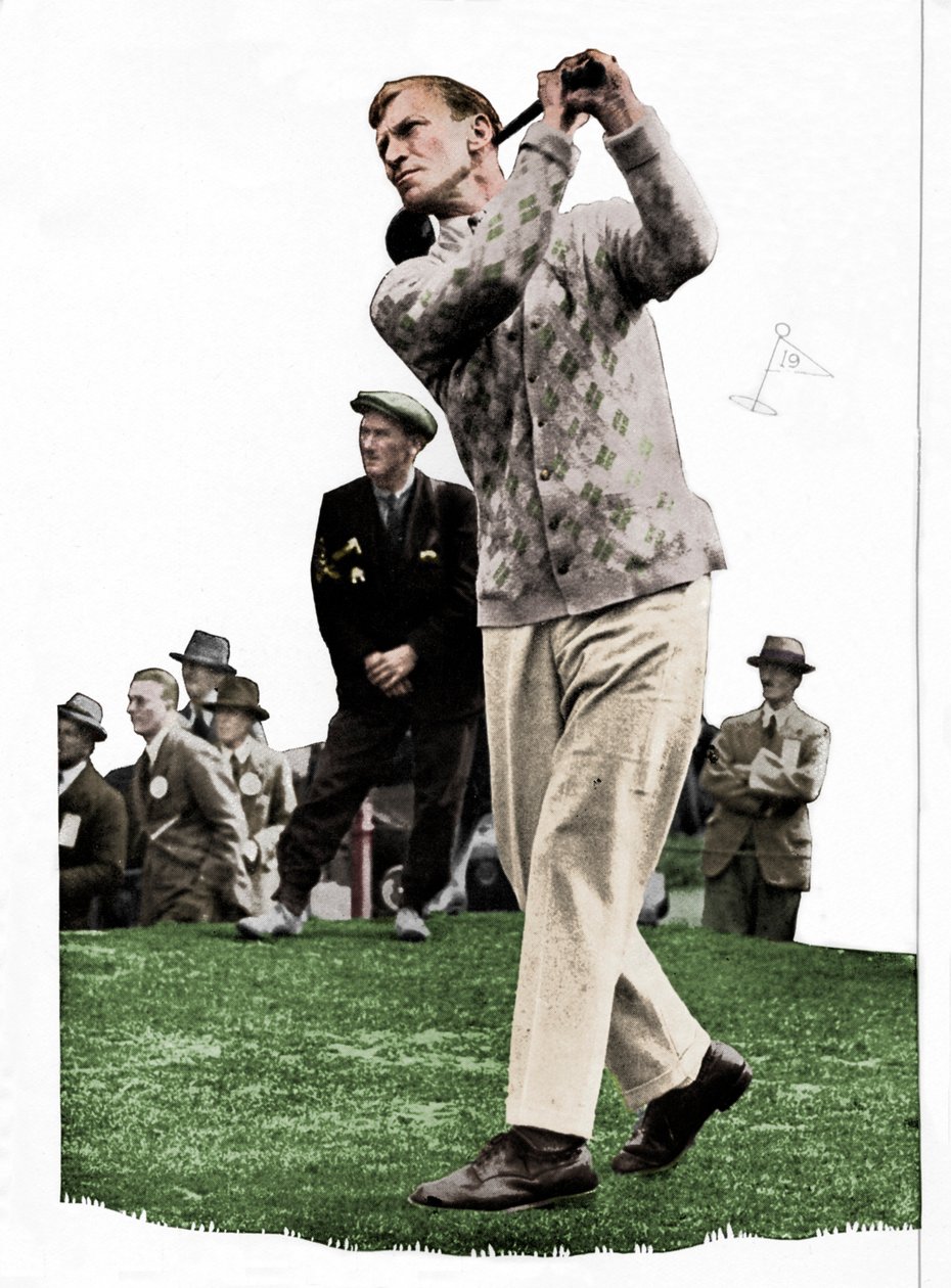 Archie Compston lähestyy: I Have No Use For A Club Without Booths, c1935 1935. tekijältä Unbekannt