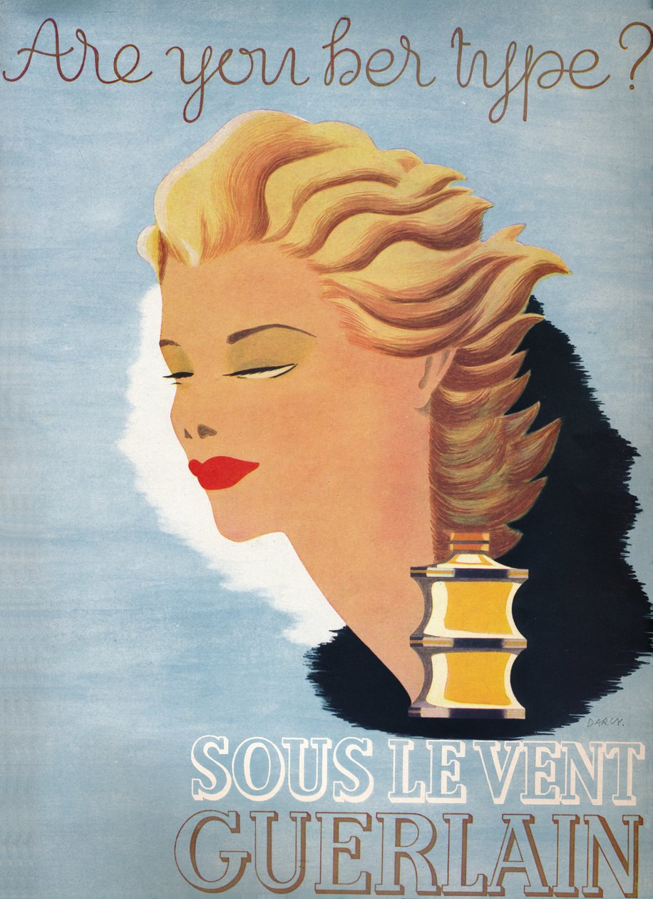 Oletko hänen tyyppinsä - Under the Wind Guerlain, 1937 tekijältä Unbekannt