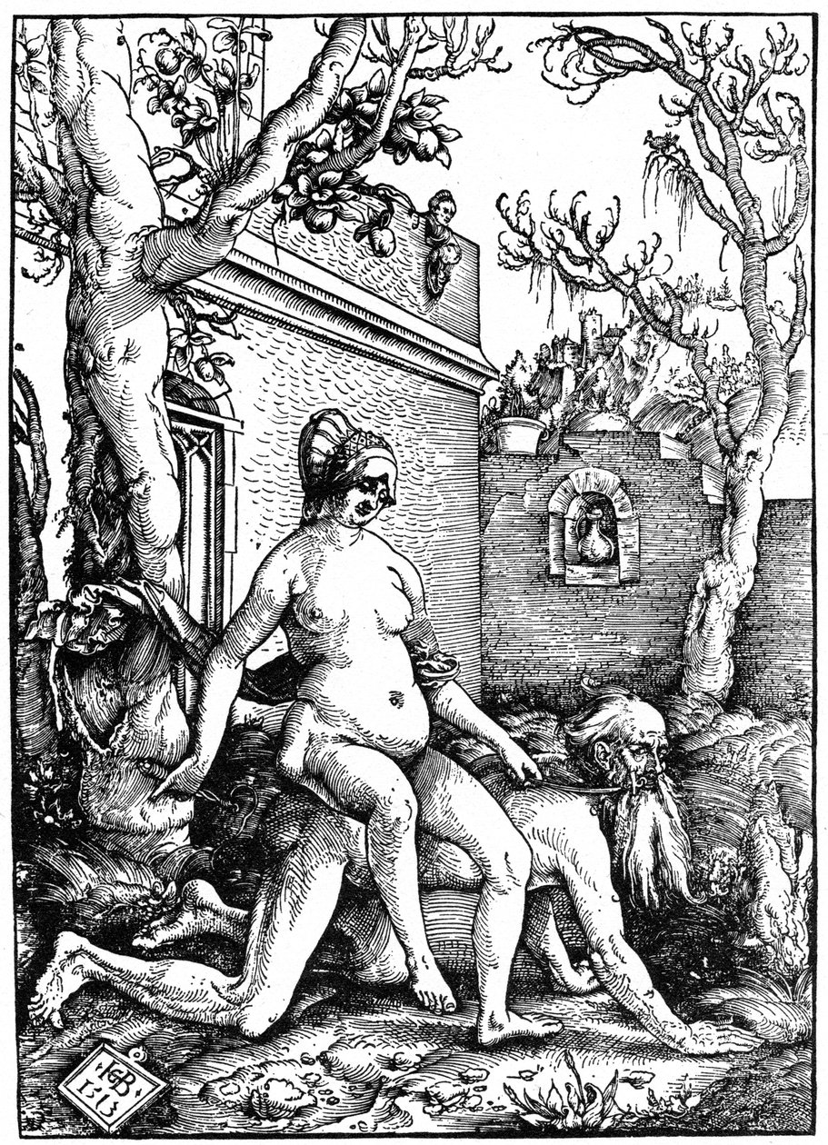 Aristoteles ja Phyllis, 1513 1964 tekijältä Unbekannt