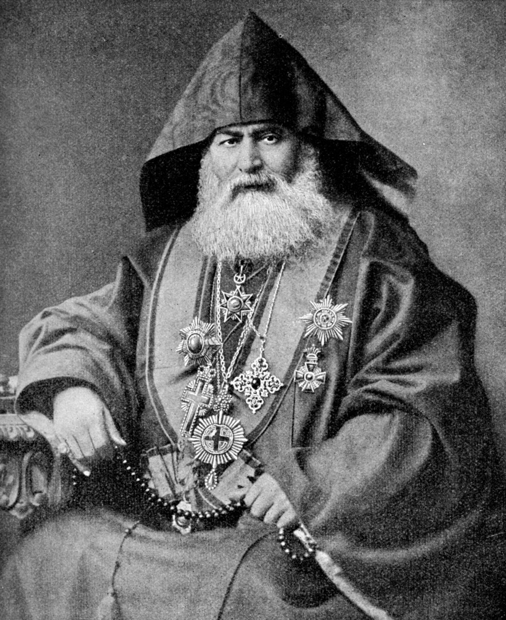 Armenian patriarkka, vanhimman kansallisen kristillisen kirkon johtaja, 1922 tekijältä Unbekannt