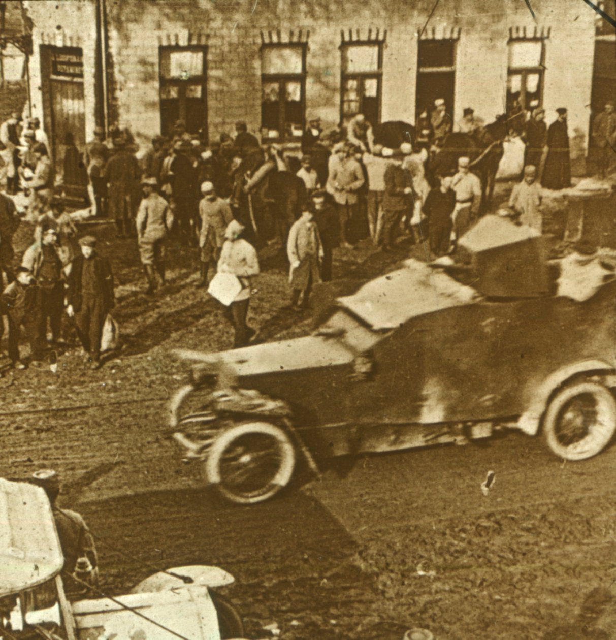 Panssariauto, Ranska, c1916-c1918 tekijältä Unbekannt