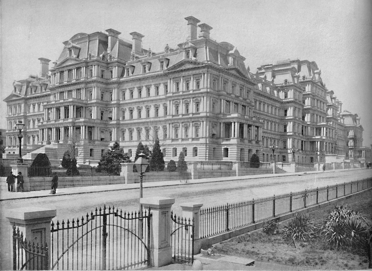Army and Navy Building, Washington, D.C., n. 1897. tekijältä Unbekannt