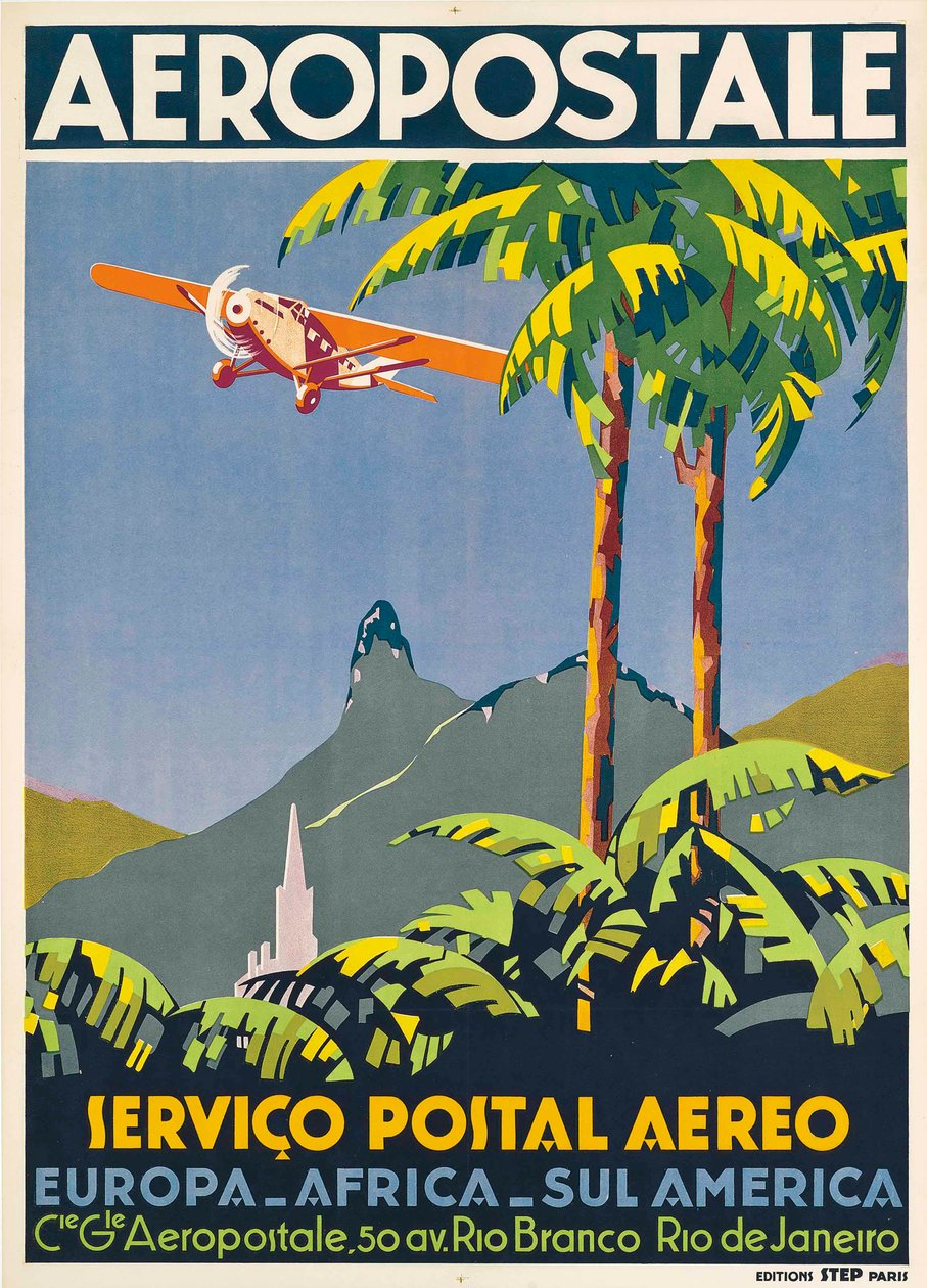Aeropostale. Rio de Janeiro, noin 1928-1930. tekijältä Unbekannt