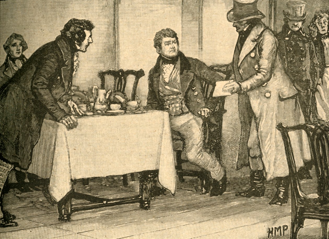 Irlantilaisen poliitikon ja kansanedustajan Daniel OConnellin pidätys, 1830 c1890. tekijältä Unbekannt