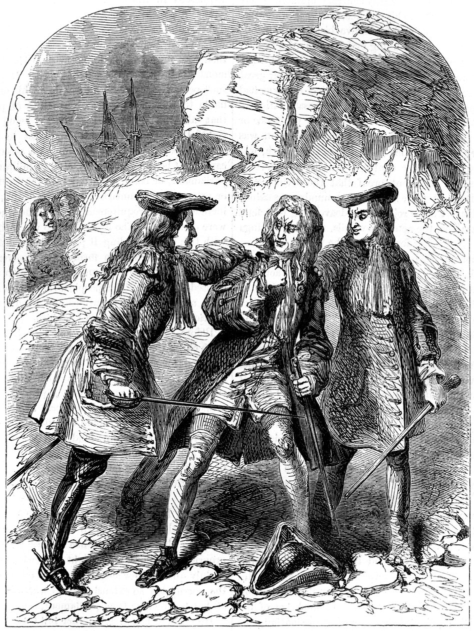 Sir John Fenwickin pidätys 1696 1800-luvun lopulla tekijältä Unbekannt