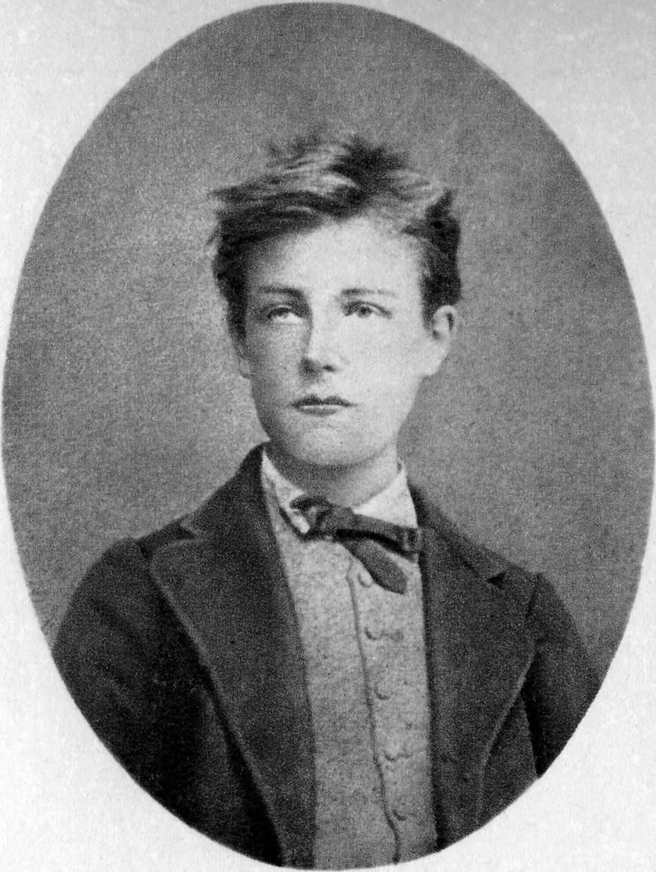 Arthur Rimbaud, ranskalainen runoilija ja seikkailija, 1870 tekijältä Unbekannt