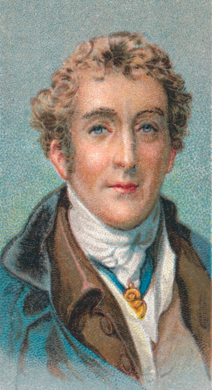 Arthur Wellesley, Wellingtonin ensimmäinen herttua 1769-1852, brittiläinen sotilas ja valtiomies, 1924 tekijältä Unbekannt