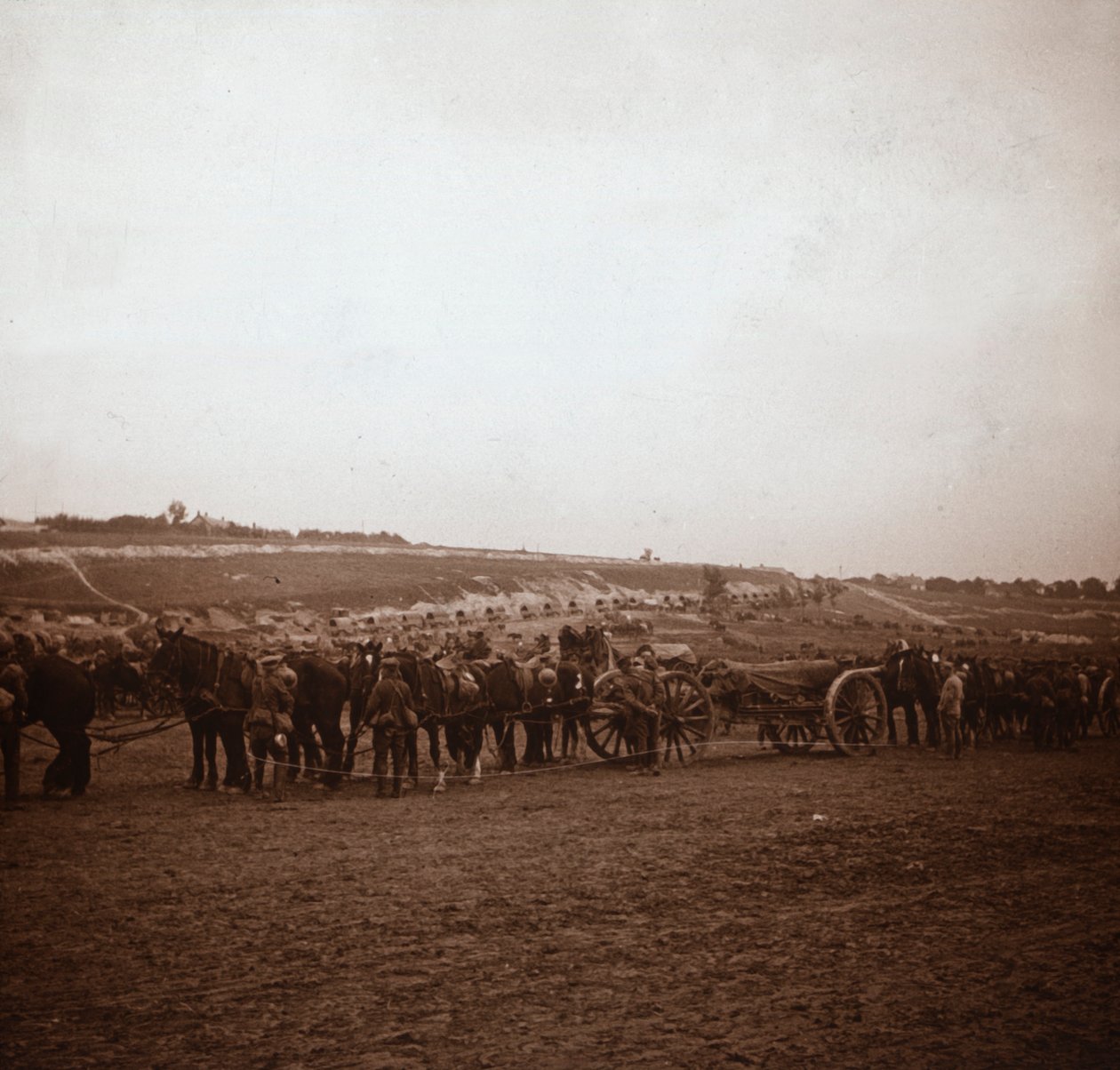 Tykistö, Genicourt, Pohjois-Ranska, c1914-c1918 tekijältä Unbekannt