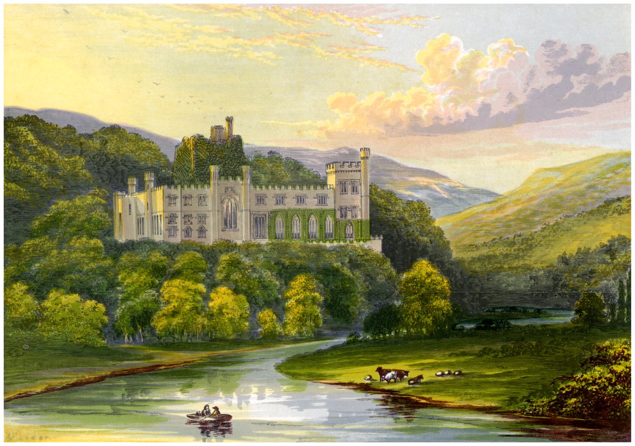 Arundelin linna, Sussex, Norfolkin herttuan koti, vuodelta 1880 tekijältä Unbekannt