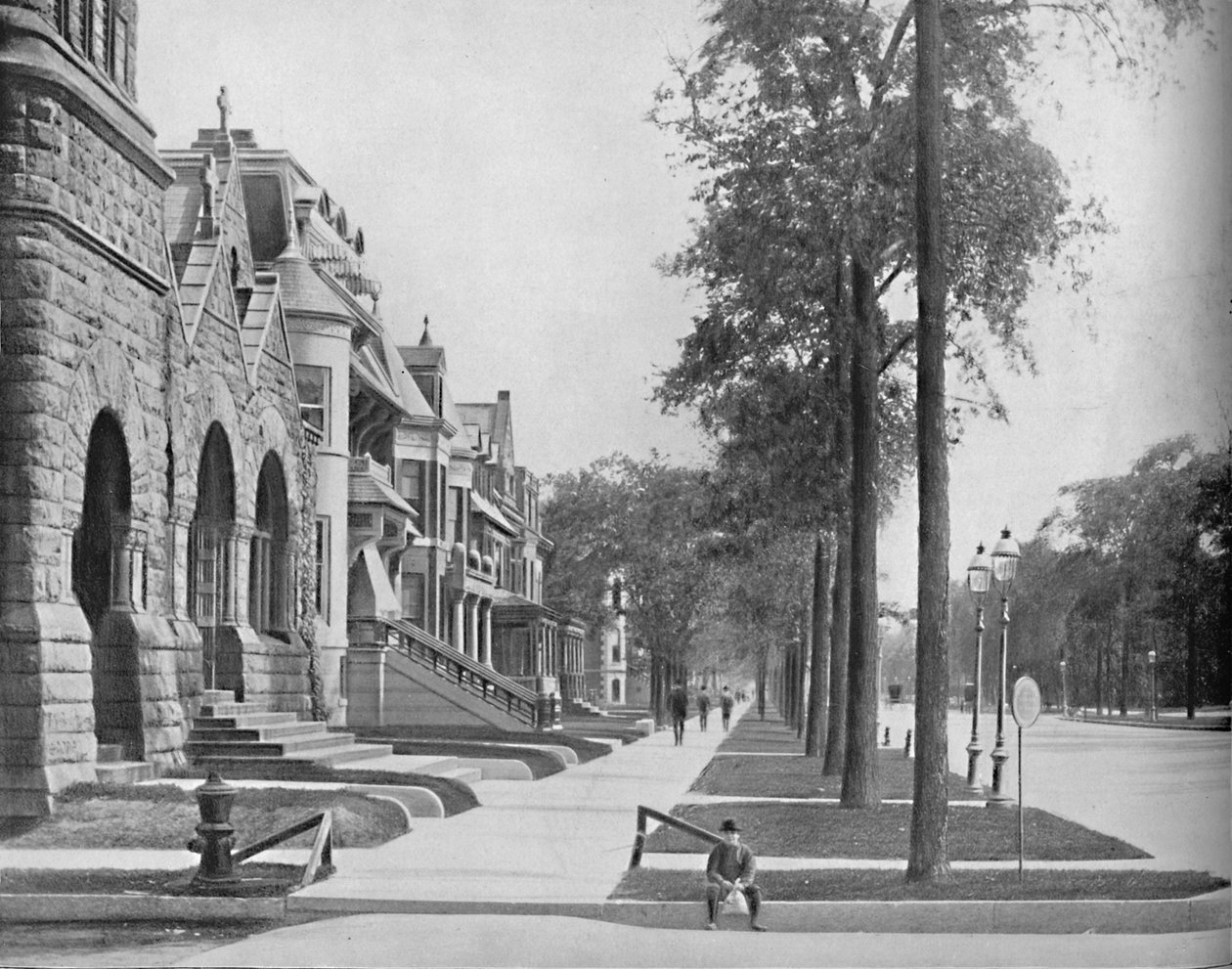 Ashland Avenue, Chicago, 1897. tekijältä Unbekannt