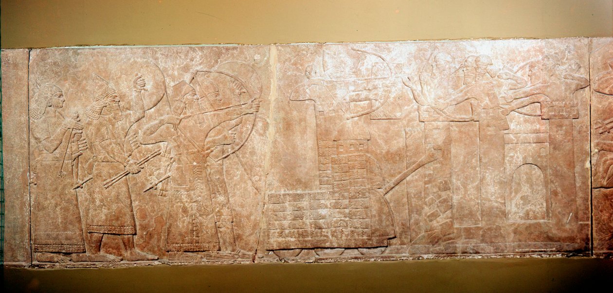 Ashurnasirpal II, Assyrian kuningas, 9. vuosisadalla eaa tekijältä Unbekannt