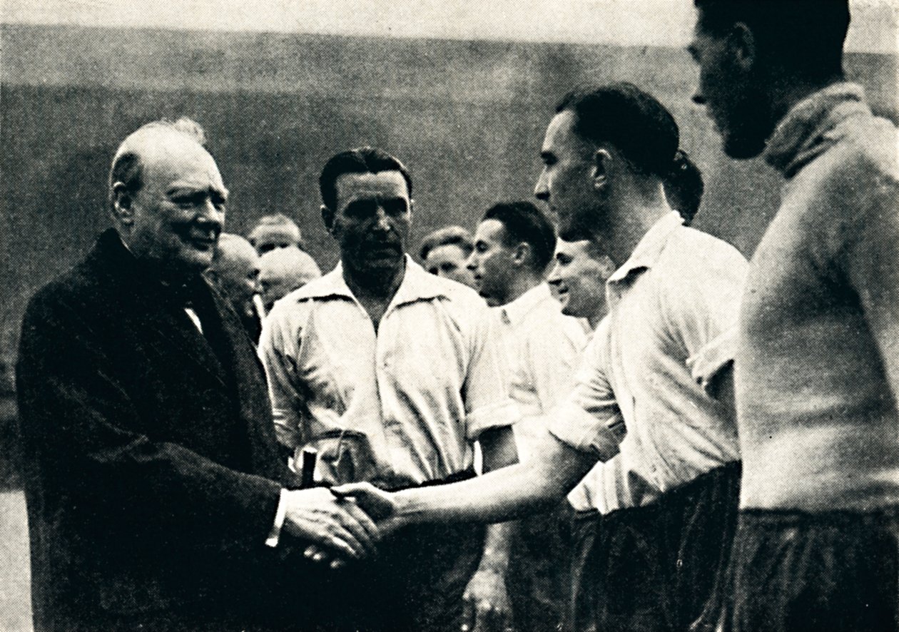 Association Football Wembleyssä - Englanti v. Skotlanti, 4. lokakuuta 1941, 1945. tekijältä Unbekannt