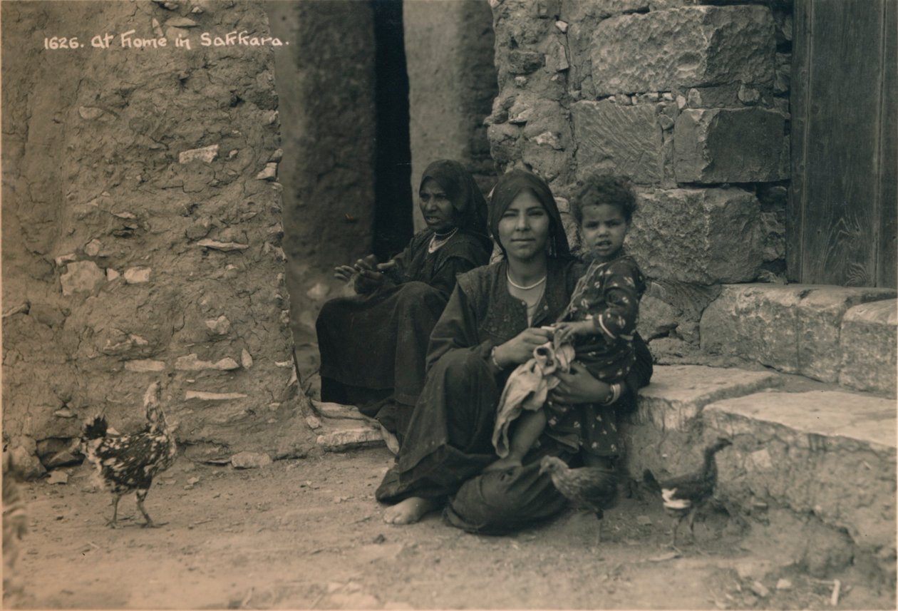 Kotona Sakkarassa, Egyptissä, 1936 tekijältä Unbekannt