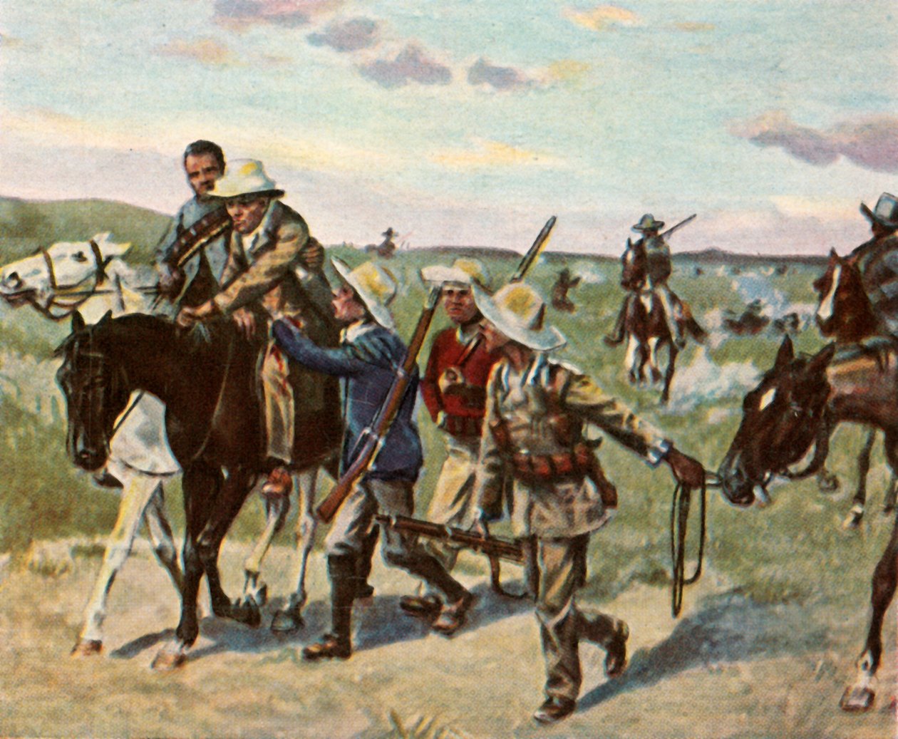 Okaharuissa, 3. huhtikuuta 1904, 1936. tekijältä Unbekannt