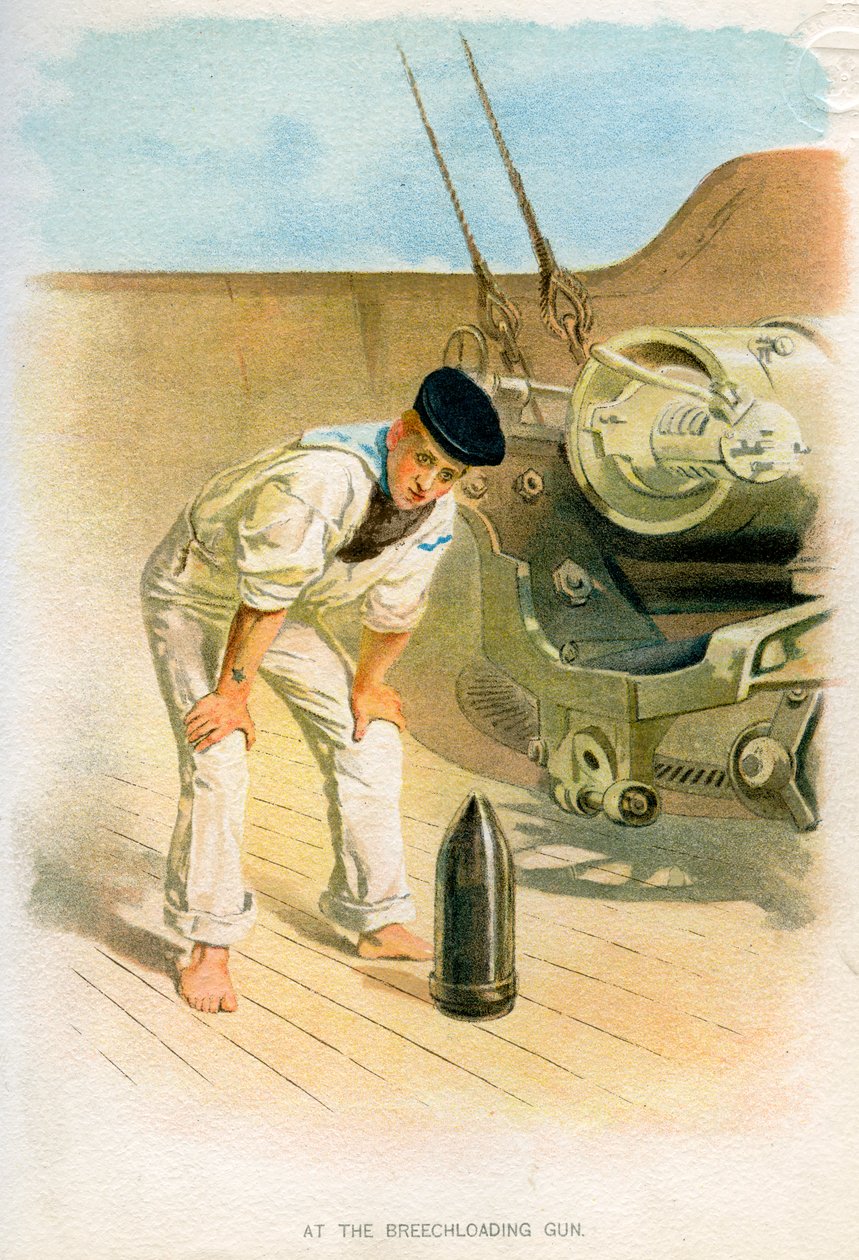Breechloading Gunissa, c1890-c1893 tekijältä Unbekannt