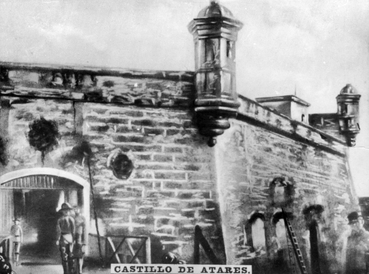 Ataresin linna, 1764, 1920-luku tekijältä Unbekannt