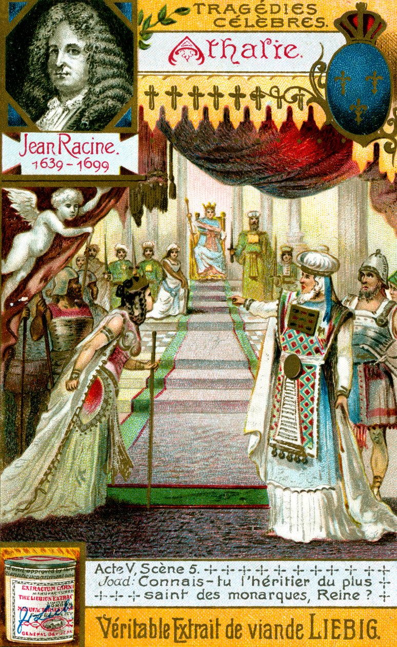 Jean Racinen Athalie 1639-1699, c1900 tekijältä Unbekannt