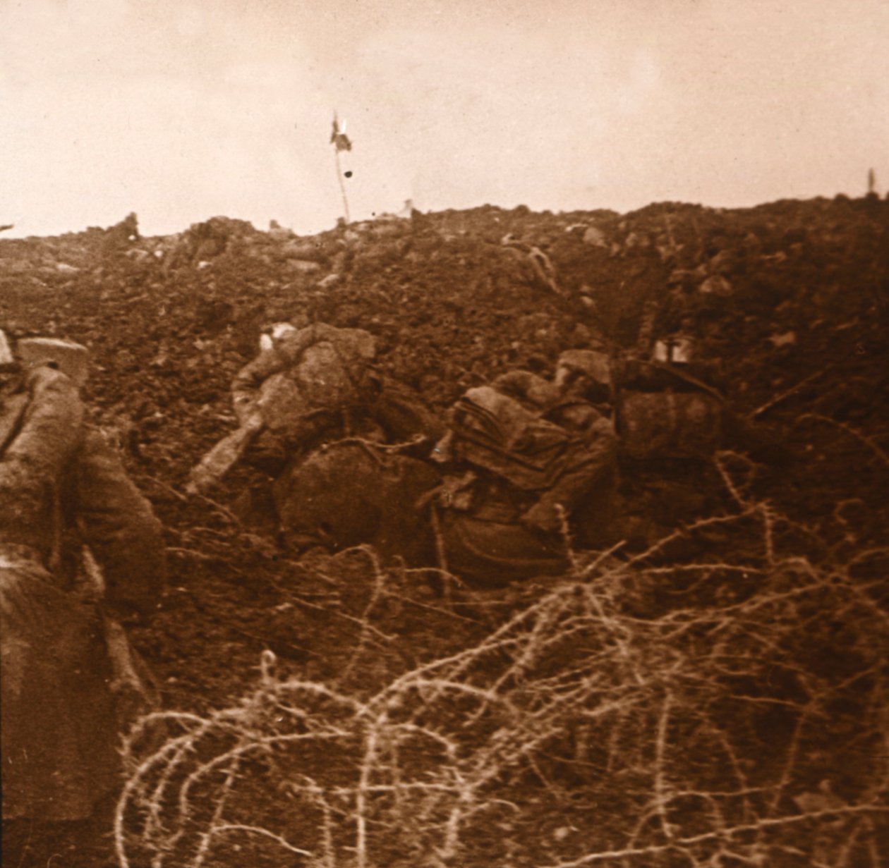 Attack, Les Eparges, Pohjois-Ranska, 1915 tekijältä Unbekannt